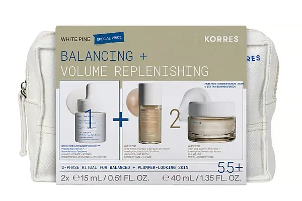 Korres White Pine Balancing and Volume Replenishing Set